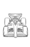 Formule 1 kleurplaat 3